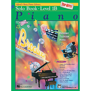 Alfred's Basic Piano Course - Top Hits! Solo Book Level 1B