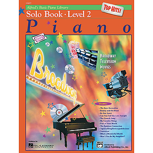 Alfred's Basic Piano Course - Top Hits! Solo Book Level 2