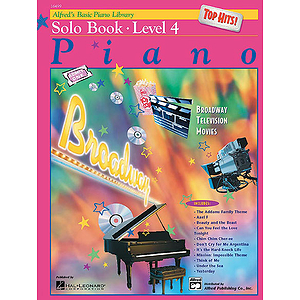 Alfred's Basic Piano Course - Top Hits! Solo Book Level 4