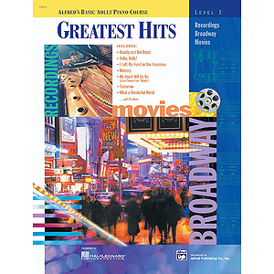 Alfred's Basic Adult Piano Course - Greatest Hits (Level 1), Book
