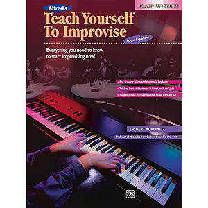 Alfred's Teach Yourself To Improvise At the Keyboard - Book