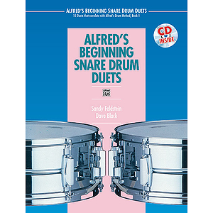 Alfred's Beginning Snare Drum Duets - Book & CD