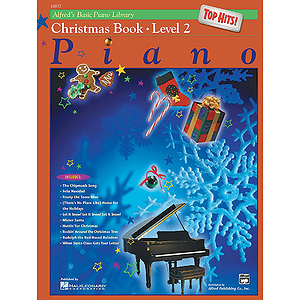 Alfred's Basic Piano Course - Top Hits! Christmas Book Level 2