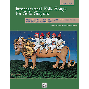 International Folk Songs for Solo Singers - Book (Medium High)