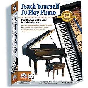 Alfred's Teach Yourself To Play Piano - CD-ROM