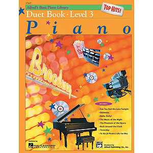 Alfred's Basic Piano Course - Top Hits! Duet Book Level 3