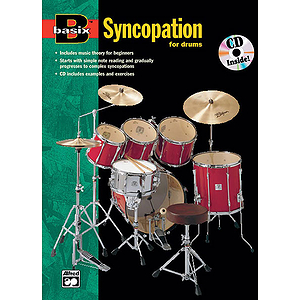 Basix Syncopation for Drums - Book & CD