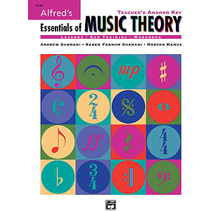 Essentials of Music Theory - Teacher's Answer Key - Book and 2 Ear Training CDs