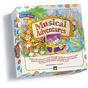 Musical Adventures Game - Board and Game Cards for Book 1 (Alfred's Basic Group Piano Course)