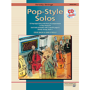 Strictly Strings Pop-Style Solos Bass - Book & CD
