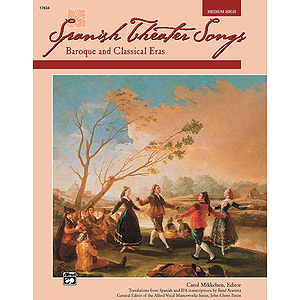 Spanish Theater Songs - Book (Medium High)