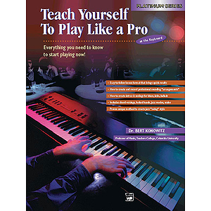 Alfred's Teach Yourself To Play Like A Pro At the Keyboard - Book