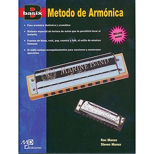 Basix Harmonica Method (Spanish Edition) Book & CD
