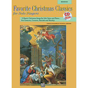 Favorite Christmas Classics for Solo Singers - Book and Accompaniment CD (Medium High)