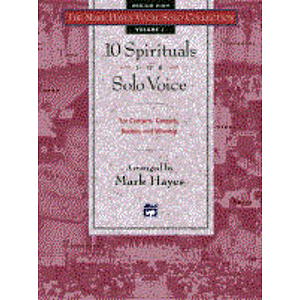 Mark Hayes Vocal Solo Collection: 10 Spirituals for Solo Voice - Accompaniment CD (Medium High)