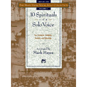 Mark Hayes Vocal Solo Collection: 10 Spirituals for Solo Voice - Accompaniment CD (Medium Low)