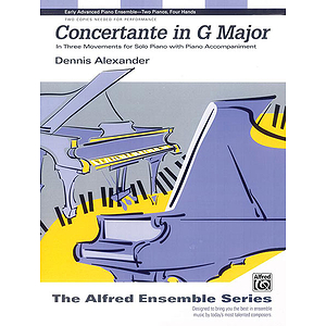 Concertante in G Major (2P, 4H)