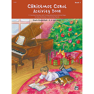 Christmas Carol Activity Book - Book 1