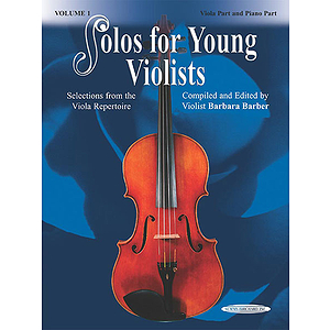 Solos for Young Violists Volume 1, Viola and Piano