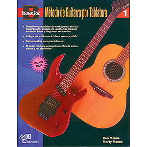 Basix Tab Guitar Method, Book 1 (Spanish Edition) Book & CD