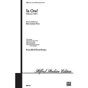 Ia Ora! (Tahitian for "Hello") - 2-Part W/Optional Percussion