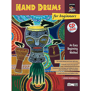 Hand Drums for Beginners - Book & CD