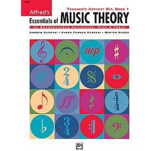 Essentials of Music Theory - Teacher's Activity Kit, Book 1