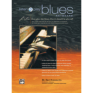 Listen and Play Blues Keyboard - Book & CD