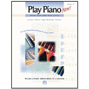 Alfred's Basic Adult Play Piano Now! Book 1 - Book & CD