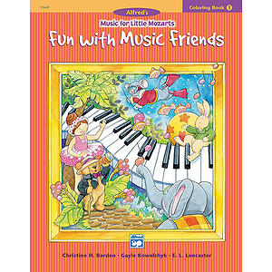 Music for Little Mozarts - Coloring Book 1 (Fun with Music Friends)