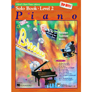 Alfred's Basic Piano Course - Top Hits! Solo Book & CD Level 2