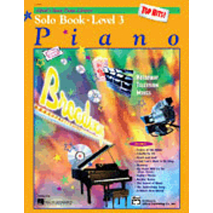 Alfred's Basic Piano Course - Top Hits! Solo Book & CD Level 3