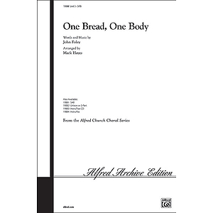 One Bread, One Body - SATB
