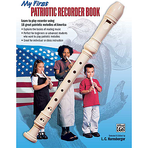 My First Patriotic Recorder Book - Book Only