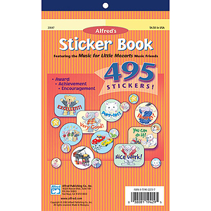 Music for Little Mozarts - Sticker Book