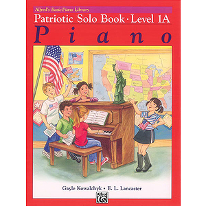 Alfred's Basic Piano Course - Patriotic Book Level 1A