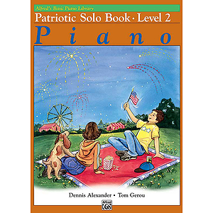 Alfred's Basic Piano Course - Patriotic Book Level 2