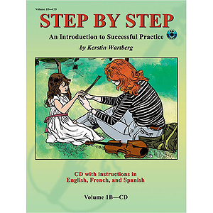 Step By Step Volume 1B - An Introduction To Successful Practice for Violin - CD Only