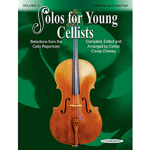 Solos for Young Cellists Volume 3