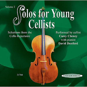 Solos for Young Cellists Volume 2 CD