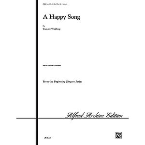 Happy Song, A - 2-3 Octaves