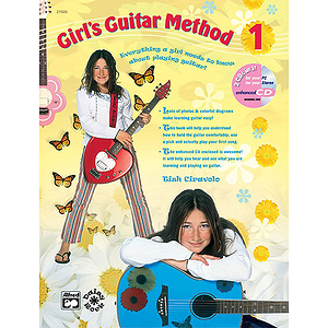Girl's Guitar Method 1 - Book & Enhanced CD