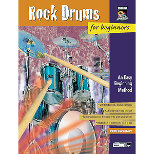 Rock Drums for Beginners - Book & DVD