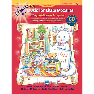 Classroom Music for Little Mozarts - Curriculum Book and CD