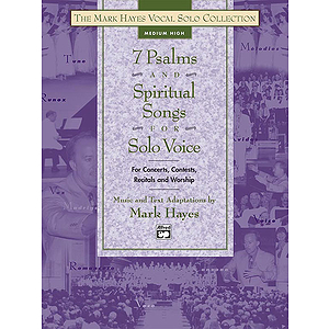 7 Psalms and Spiritual Songs for Solo Voice - Book (Medium High)