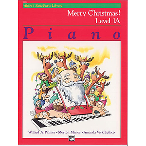 Alfred's Basic Piano Course - Merry Christmas! Book - Level 1A