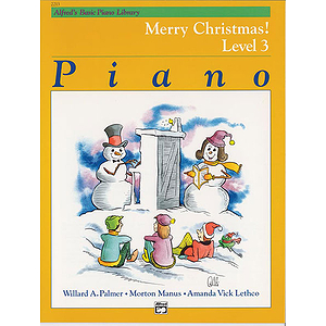 Alfred's Basic Piano Course - Merry Christmas! Book - Level 3