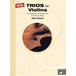 More Trios for Violin