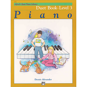 Alfred's Basic Piano Course - Duet Book Level 3