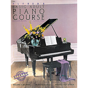 Alfred's Basic Adult Piano Course - Lesson Book Level 1, Book Only